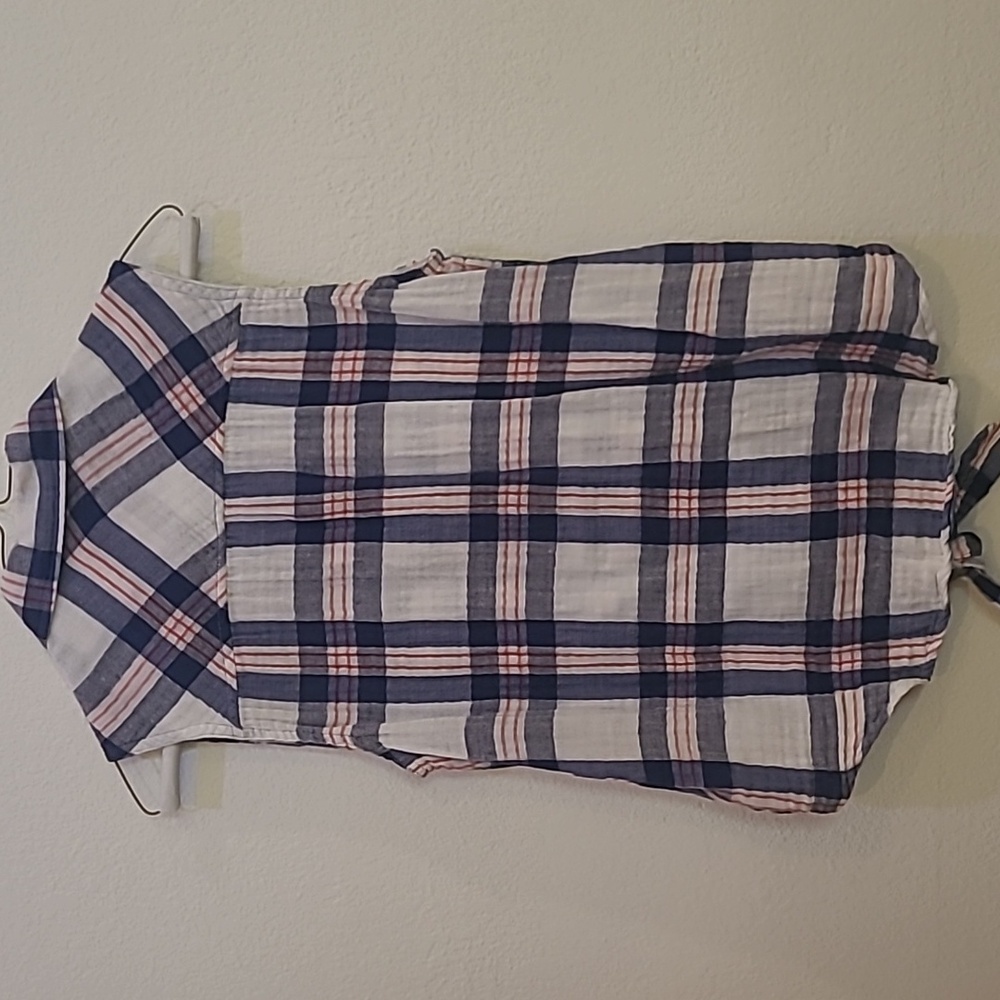 Seven, M, RWB Plaid Tank Top - Picture 3 of 3